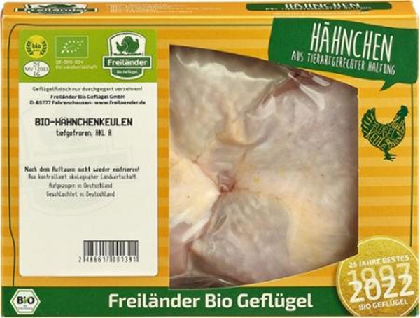 Produktfoto zu TK-Hähnchenkeulen 2er, ca. 0,55 kg