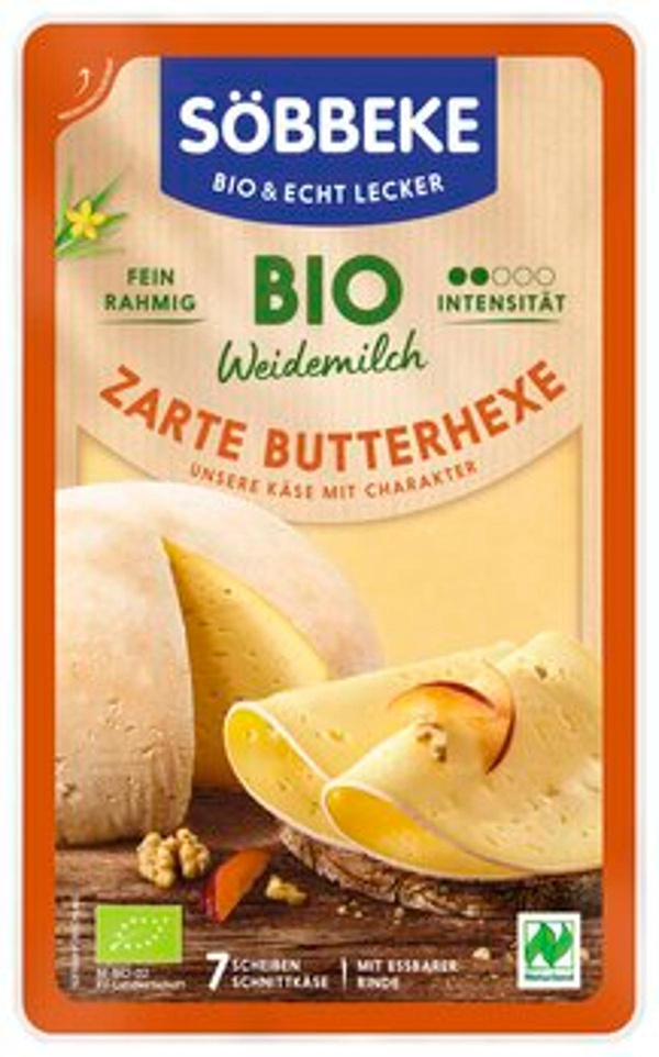 Produktfoto zu Zarte Butterhexe Käsescheiben, 110 g