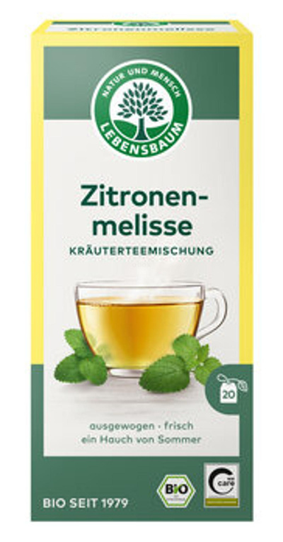 Produktfoto zu Zitronenmelisse Tee, 20 TB
