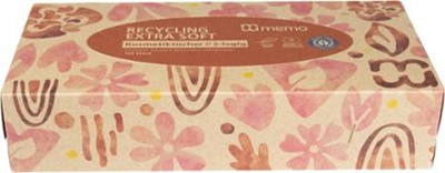 Produktfoto zu Recycling Kosmetiktücher extra Soft, 2-lagig