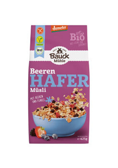 Produktfoto zu Hafermüsli mit Beeren, 425 g