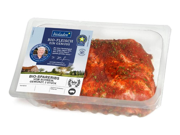 Produktfoto zu Spareribs vom Schwein, ca. 400 g (2 Stück)