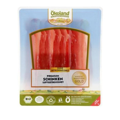 Produktfoto zu Premium Schinken luftgetrocknet, 80 g