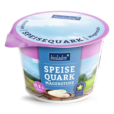 Produktfoto zu Speisequark Magerstufe 0,1%, 250 g