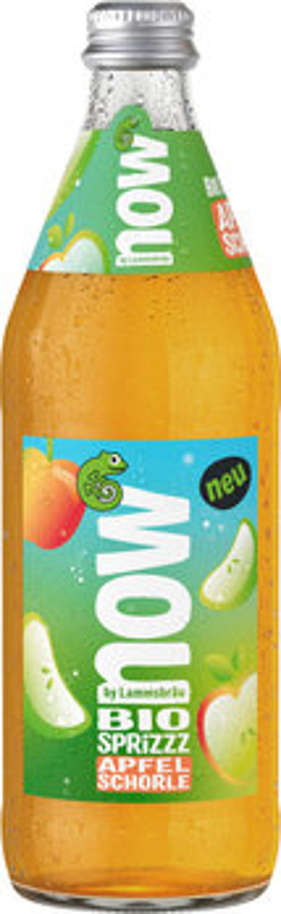 Produktfoto zu NOW Sprizzz Apfelschorle, 0,5 l