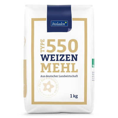 Produktfoto zu Weizenmehl 550, 1 kg