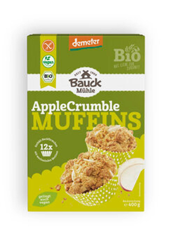 Produktfoto zu Apple Crumble Muffins, 400 g