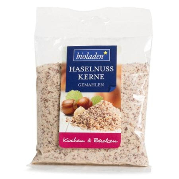 Produktfoto zu Haselnusskerne gemahlen, 100 g