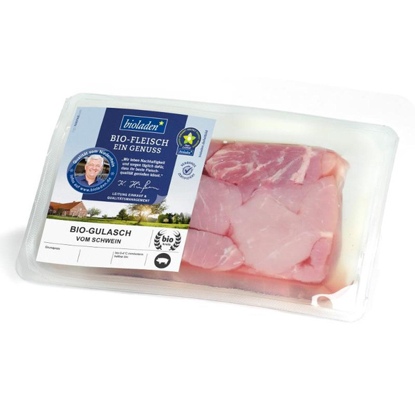 Produktfoto zu Gulasch vom Schwein, ca 0,4 kg