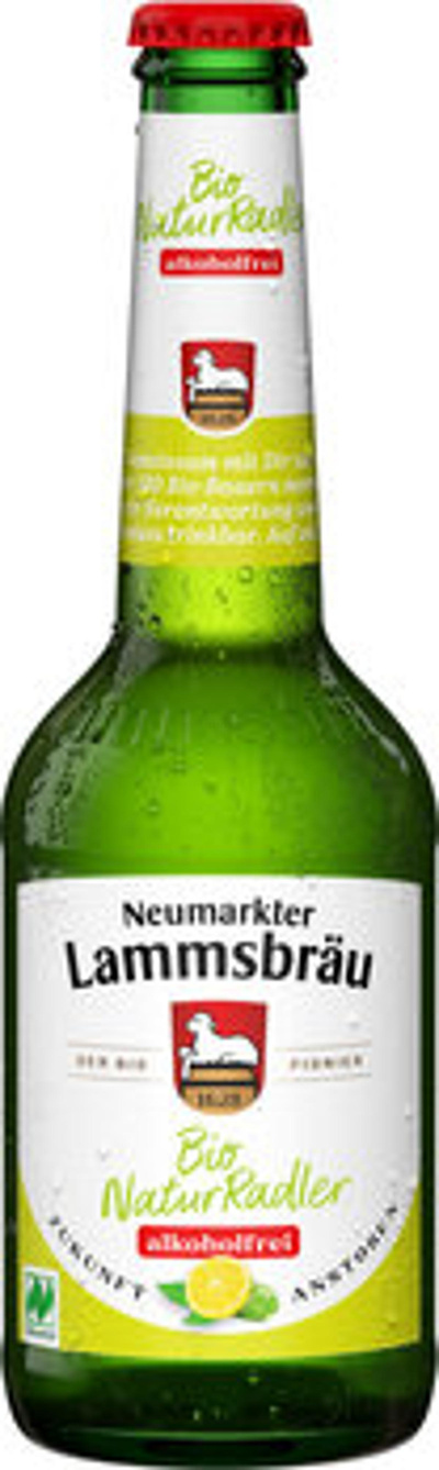 Produktfoto zu Bier Naturradler alkoholfrei, 0,33 l