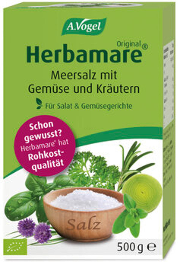 Produktfoto zu Herbamare Meersalz mit Gemüse und Kräutern, 500 g