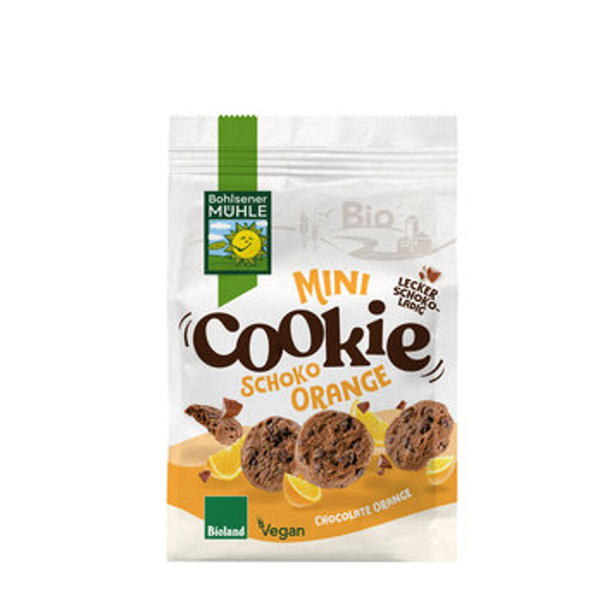 Produktfoto zu Mini Cookie Schoko Orange, 125 g