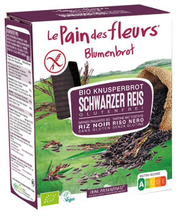 Produktfoto zu Knusperbrot Schwarzer Reis, 150 g