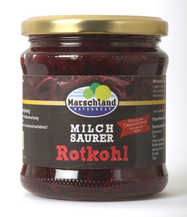 Produktfoto zu Rotkohl fermentiert, 370 ml