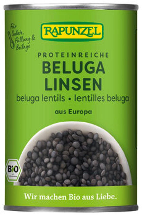 Produktfoto zu Beluga Linsen, 400 g