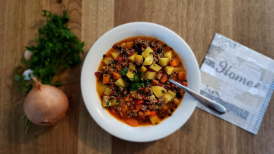 Produktfoto zu Rezeptkarte Bauerntopf