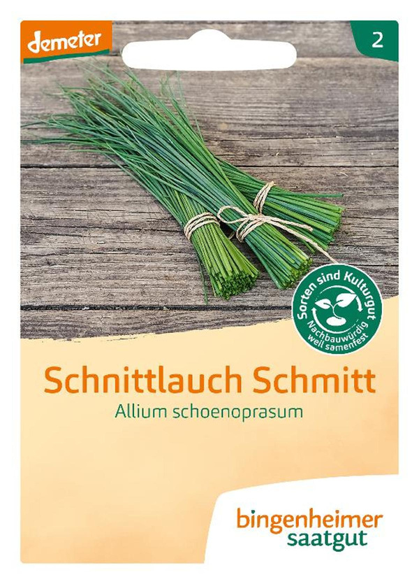 Produktfoto zu Saatgut Schnittlauch mittelgrob