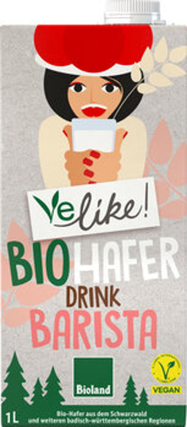 Produktfoto zu Hafer Drink Barista, 1 l