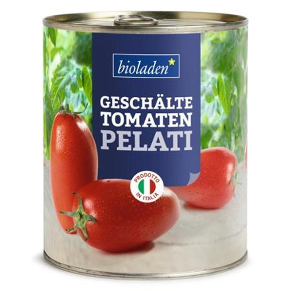 Produktfoto zu Geschälte Tomaten PELATI, 800 g
