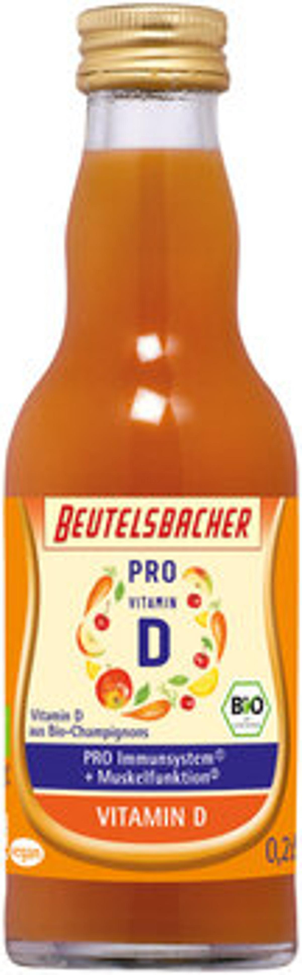 Produktfoto zu PRO Vitamin D Saft, 12x0,2 l