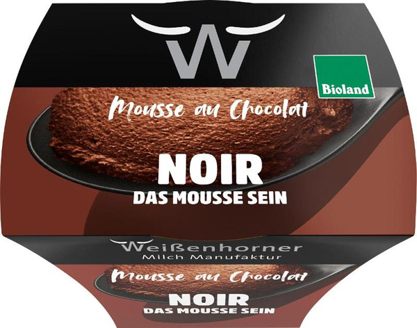 Produktfoto zu Mousse au Chocolat Noir, 80 g
