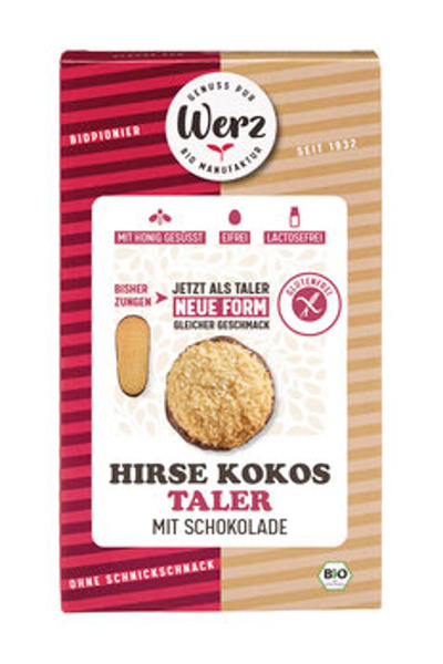 Produktfoto zu Hirse-Kokoszungen, 150 g