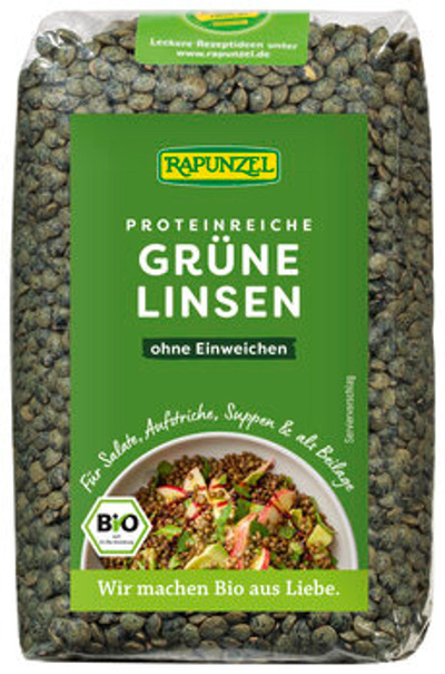 Produktfoto zu Linsen grün, 500 g