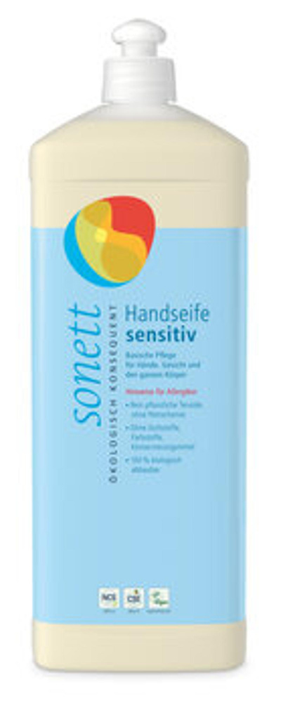 Produktfoto zu Handseife sensitiv Nachfüllflasche, 1 l