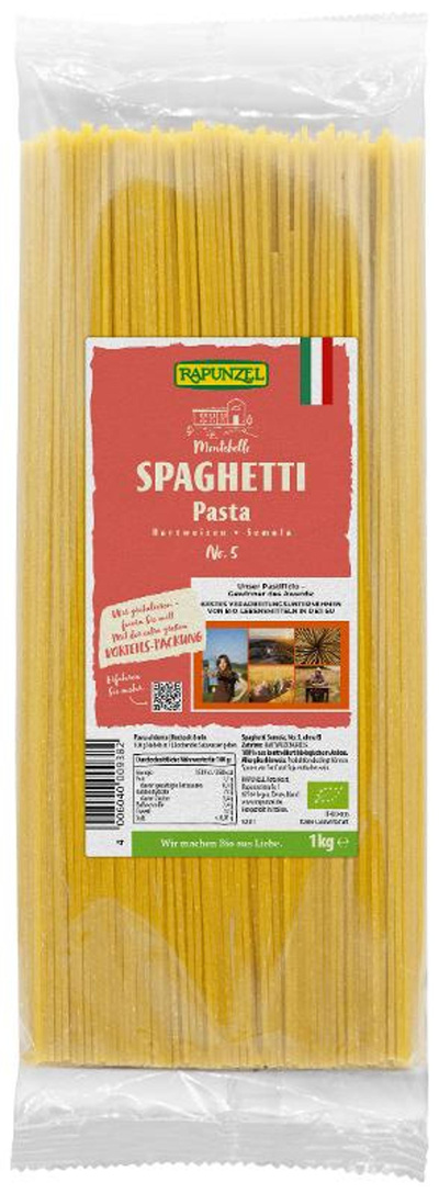 Produktfoto zu Spaghetti Semola No. 5, 1 kg - limitierte Sondergröße
