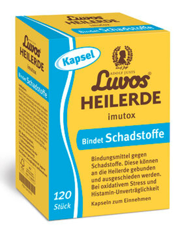 Produktfoto zu Heilerde imutox Kapseln, 120 Stück