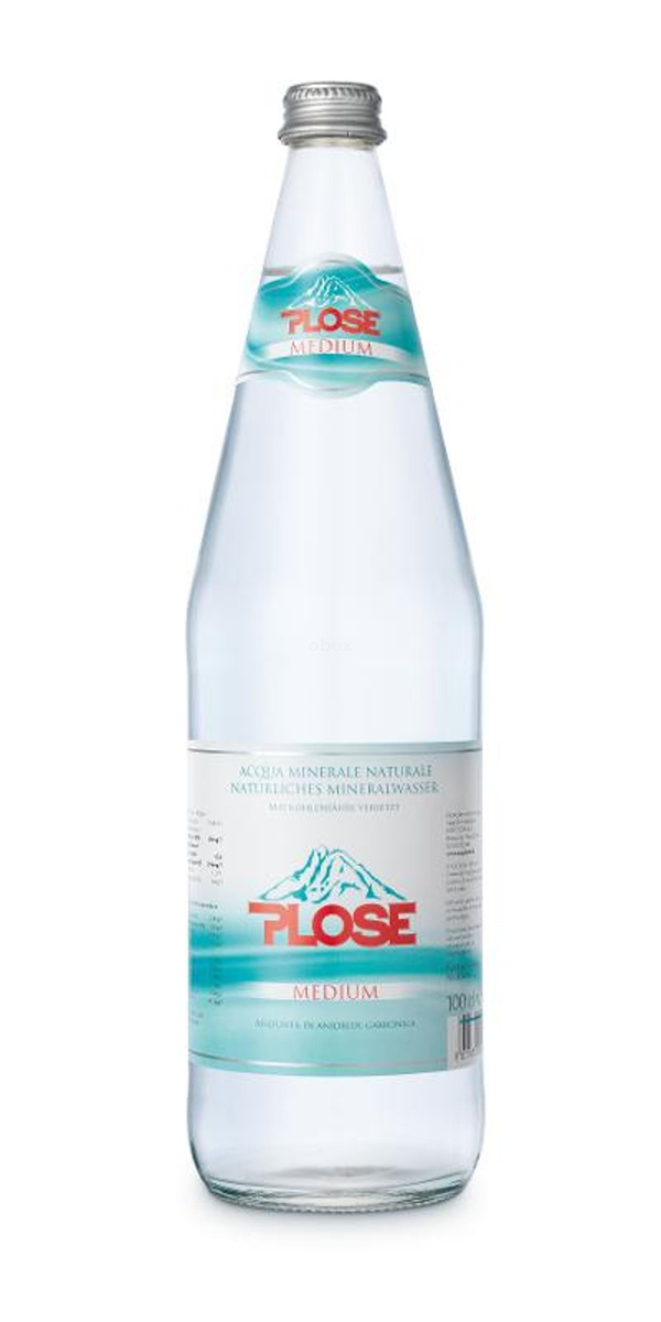 Produktfoto zu Plose Hochquellwasser medium, 6x1 l