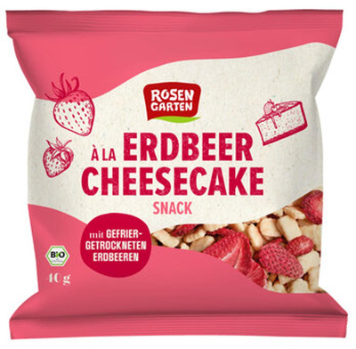 Produktfoto zu à la Erdbeer Cheesecake Snack, 40 g