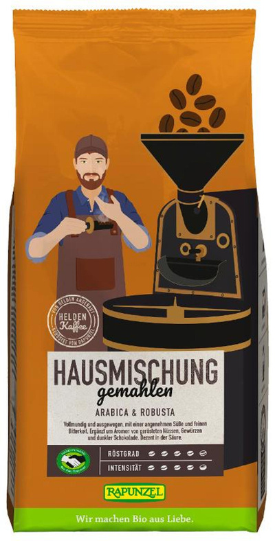 Produktfoto zu Heldenkaffee Hausmischung gemahlen, 500 g