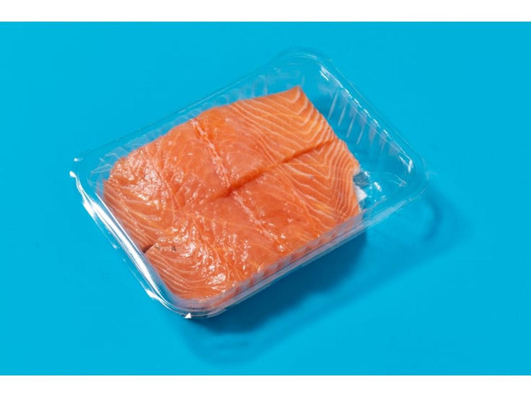 Produktfoto zu Lachsfilet mit Haut Natur, 200 g (2 Stück)