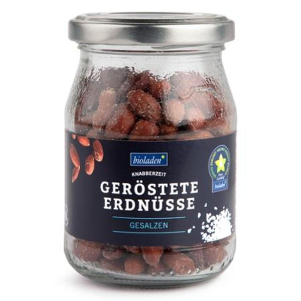 Produktfoto zu Erdnüsse geröstet und gesalzen, 140 g