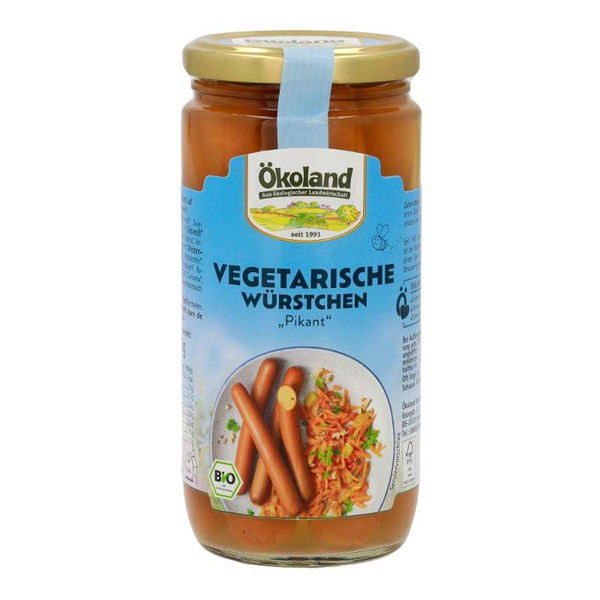 Produktfoto zu Vegetarische Würstchen pikant, 380 g