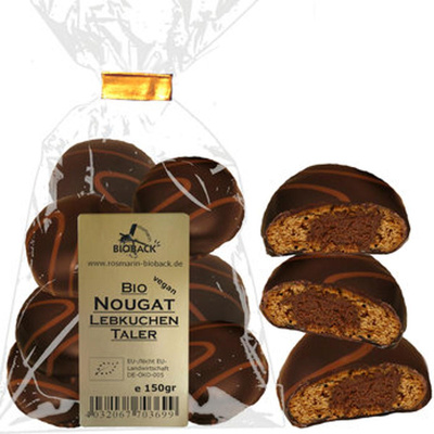 Produktfoto zu Nougat Lebkuchen Taler, 150 g