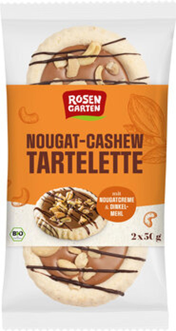 Produktfoto zu Nougat-Cashew Tartelette, 180 g
