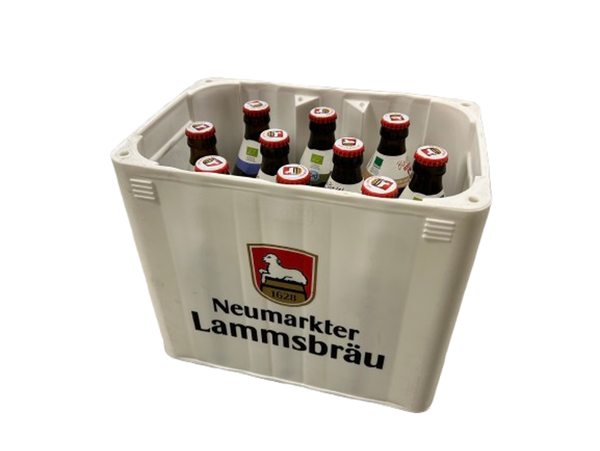 Produktfoto zu Lammsbräu Mischkiste Bier alkoholfrei, 10 x 0,5 l