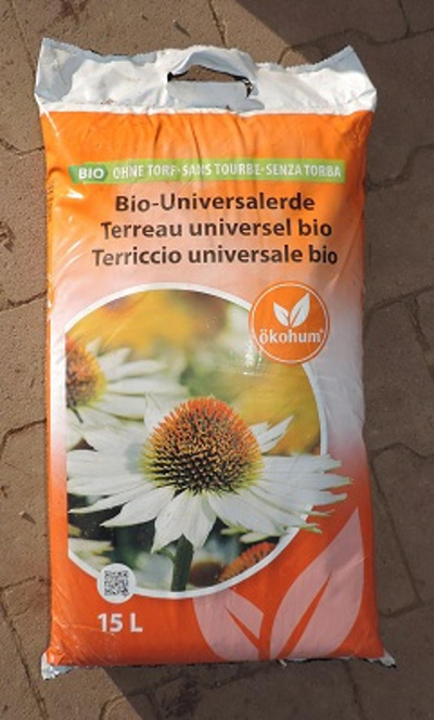 Produktfoto zu Bio Universalerde & Pflanzenerde, 15 l