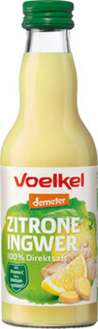 Produktfoto zu Zitrone Ingwer Getränk, 12x0,2 l