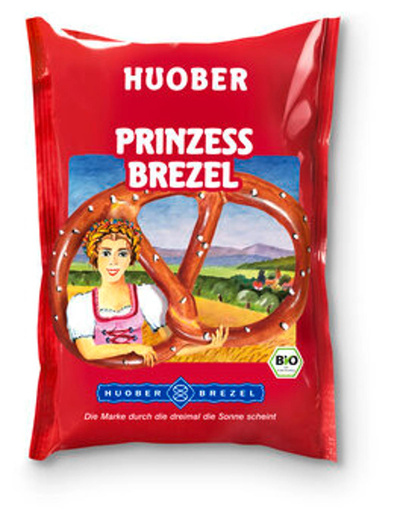 Produktfoto zu Brezel Prinzess mit Salz, 125 g
