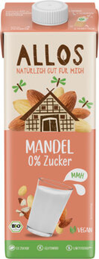Produktfoto zu Mandel Drink ungesüßt, 1 l
