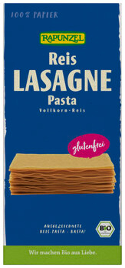 Produktfoto zu Reis-Lasagne gf, 250 g