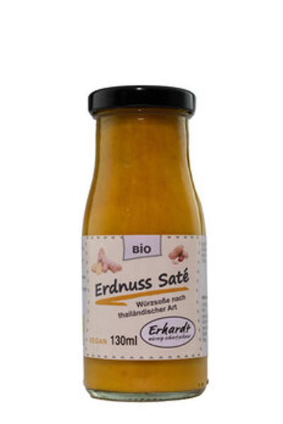 Produktfoto zu Erdnuss Saté Sauce, 130 ml