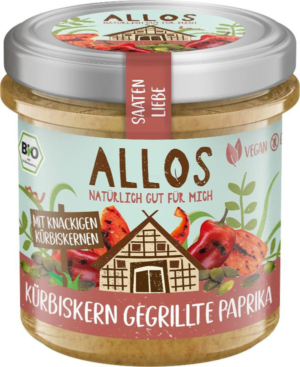 Produktfoto zu Saatenliebe Kürbiskern gegrillte Paprika, 135 g