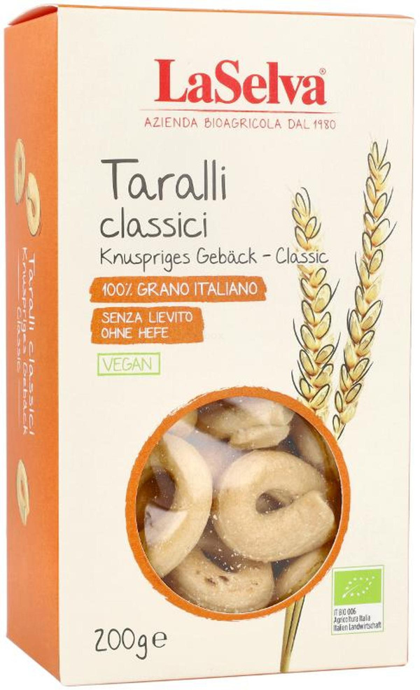 Produktfoto zu Taralli classic, 200 g - 40% reduziert, da MHD 21.10.2026
