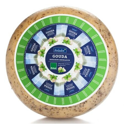 Produktfoto zu Gouda Basilikum & Knoblauch