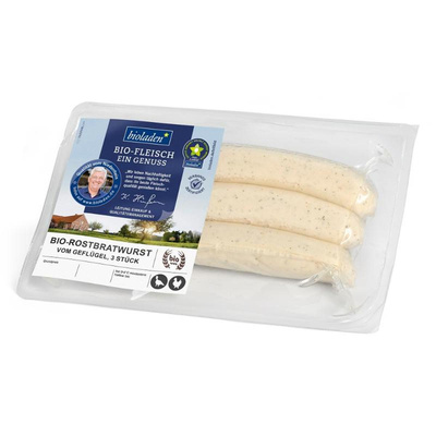 Produktfoto zu Rostbratwurst Geflügel, 150 g (3 Stück)