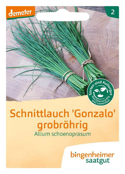 Produktfoto zu Saatgut Schnittlauch grobröhrig